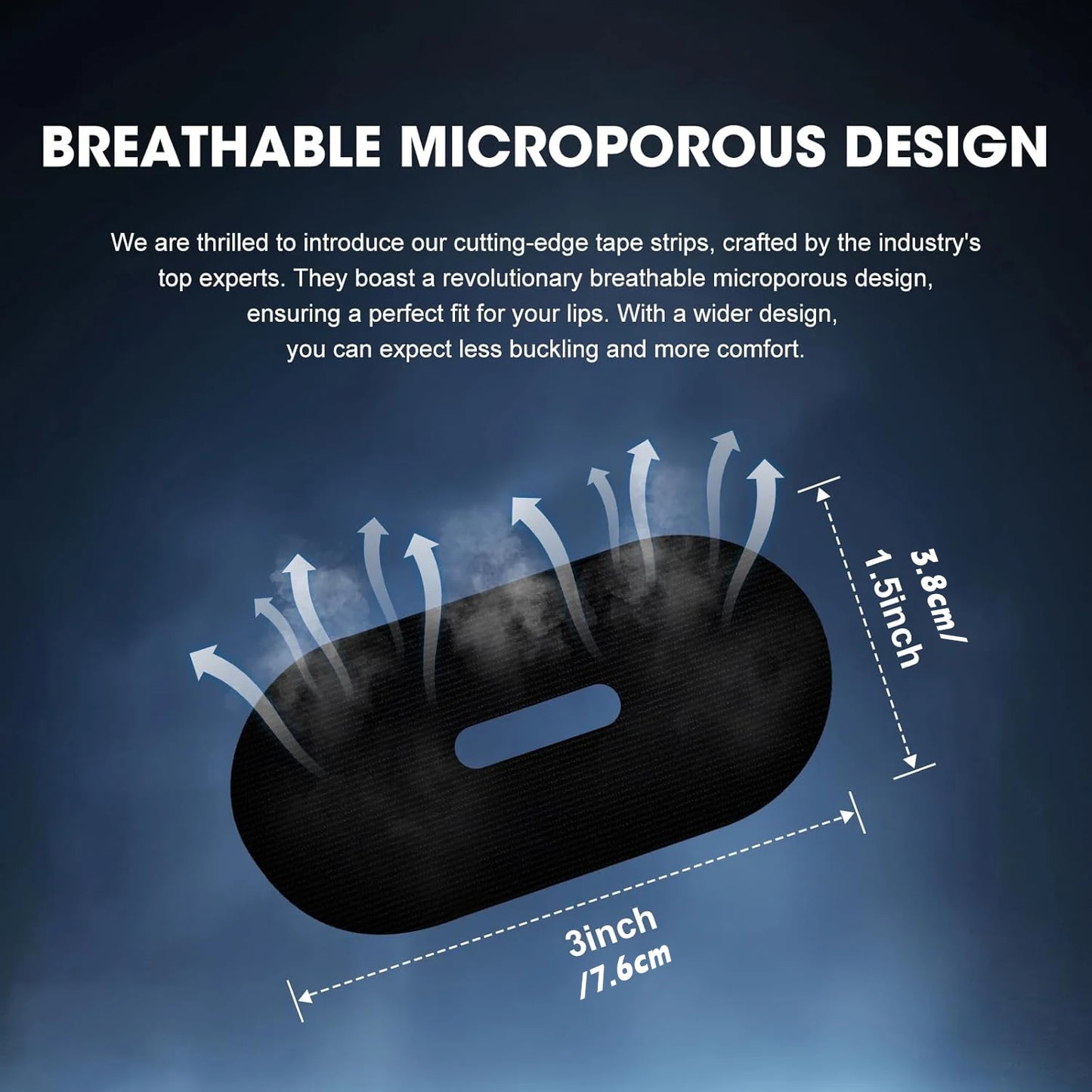 Sleep Better Anti-Snoring Mouth Tape – 30/60/90/150 Pcs