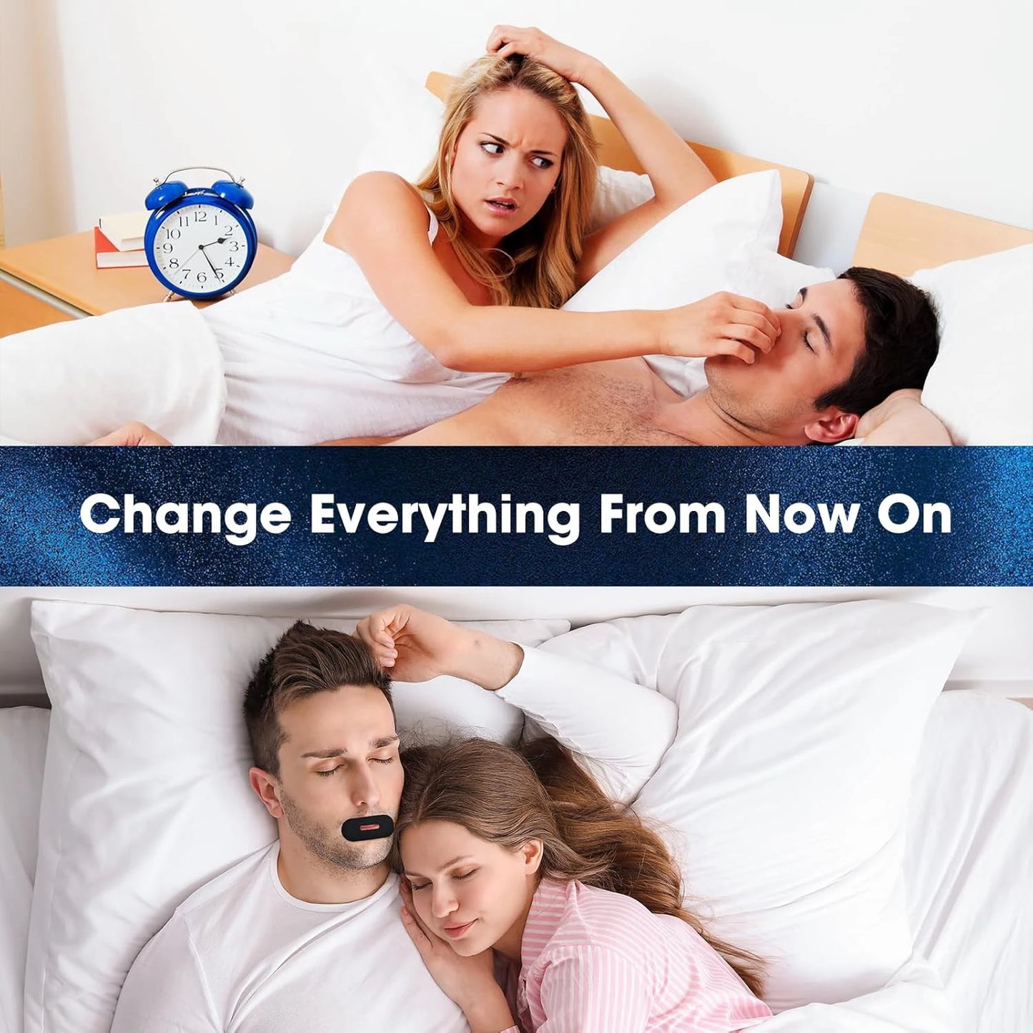 Sleep Better Anti-Snoring Mouth Tape – 30/60/90/150 Pcs